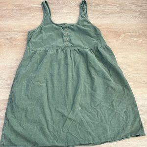 Corduroy dress with pockets!